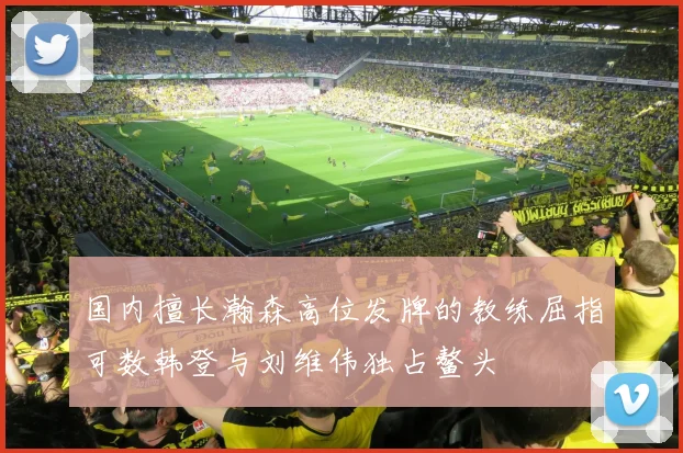 国内擅长瀚森高位发牌的教练屈指可数韩登与刘维伟独占鳌头